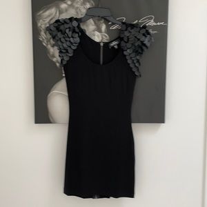 BeBe black mini dress size xxs worn once